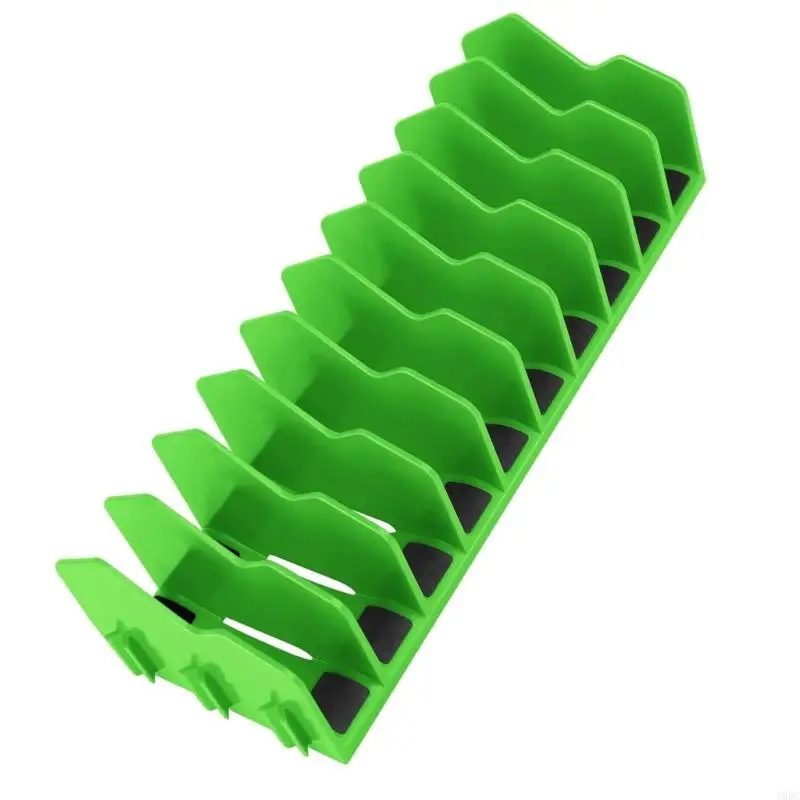 A9BC -Plierhalter -Rack mit Nonslip Gummi Base 10 Slot Tool Drawer