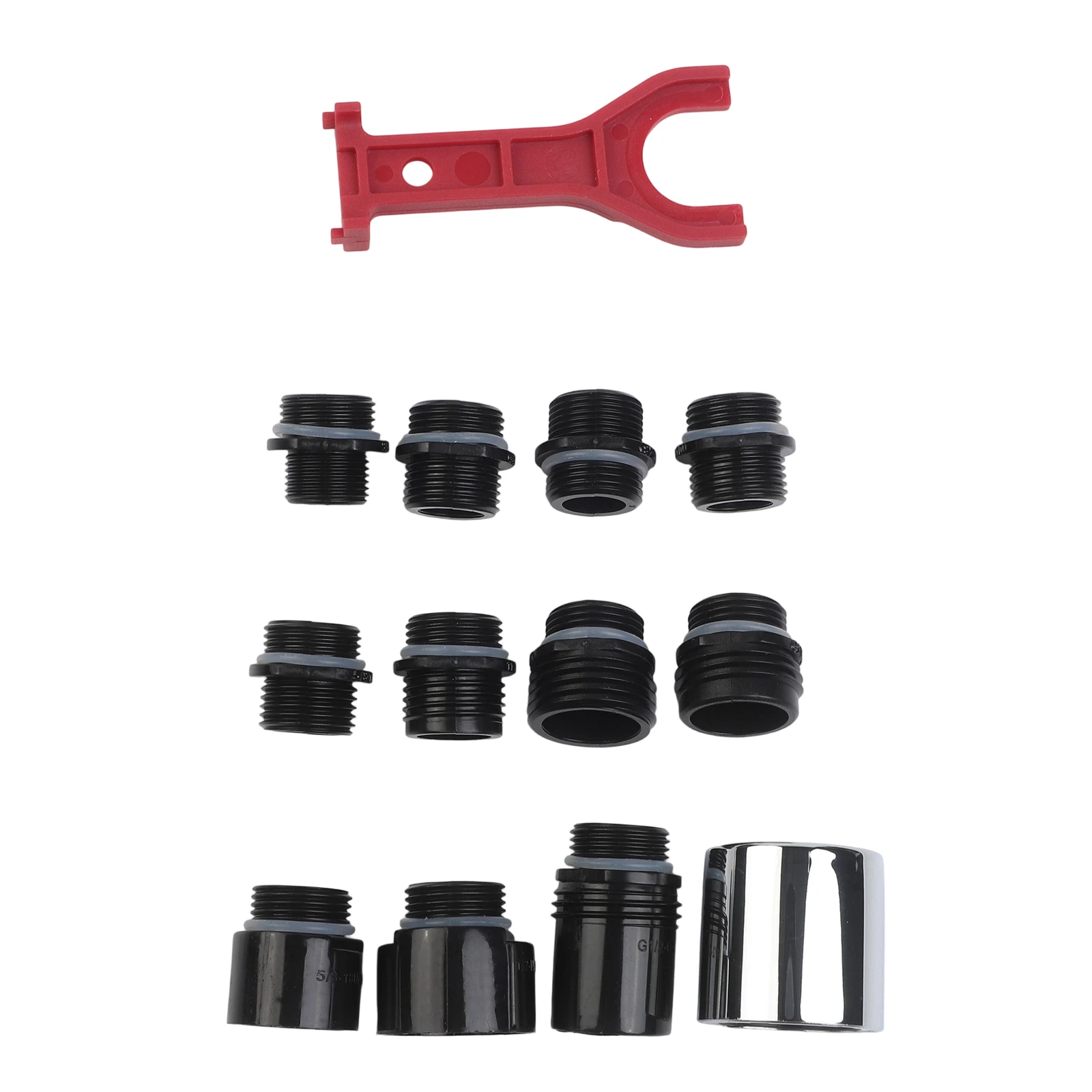Faucet Installation Adapter Kit Faucet Head Adapter Faucet Extender As Shown ABS Plastic Material All-Purpose Compatibility