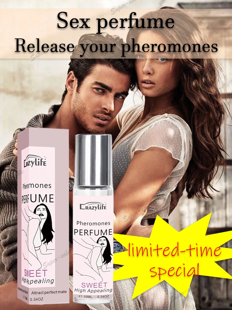 Feromoonparfum voor mannen om vrouwen mannen aan te trekken Intieme Partner stimuleert Flirt Draagbare Body Roller Ball Sex Parfum