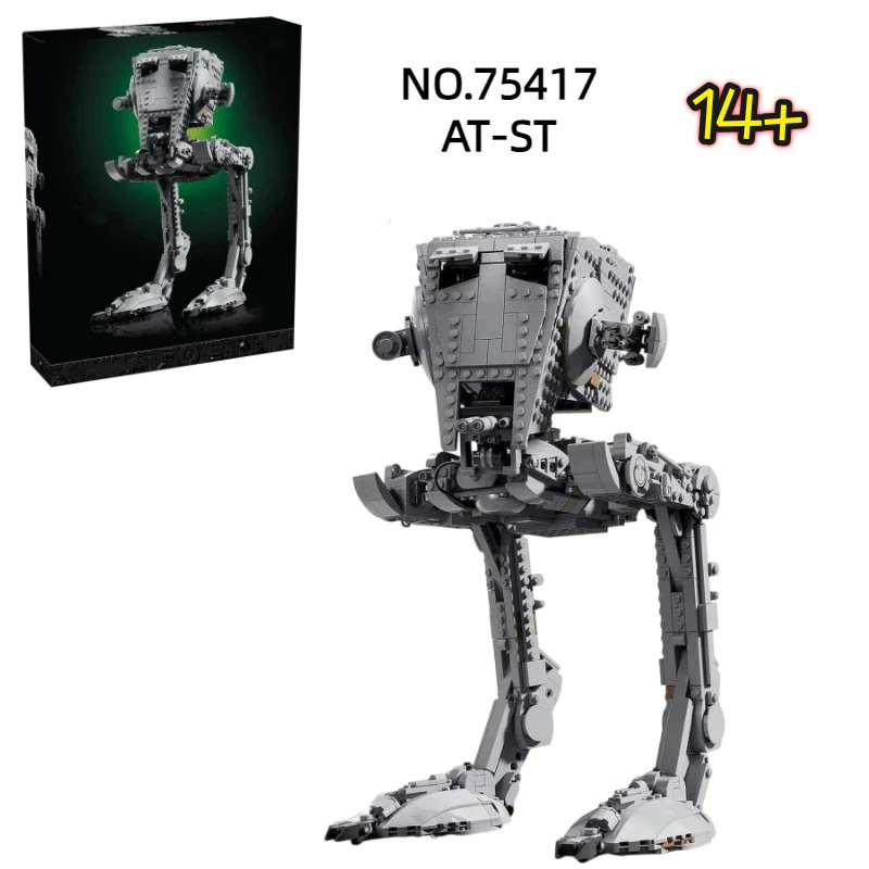 

Новый конструктор Disney 75417 AT-ST Walker: Премиальный набор для сборки, научно-фантастическая реплика, коллекционный декор для дома и подарок для энтузиастов