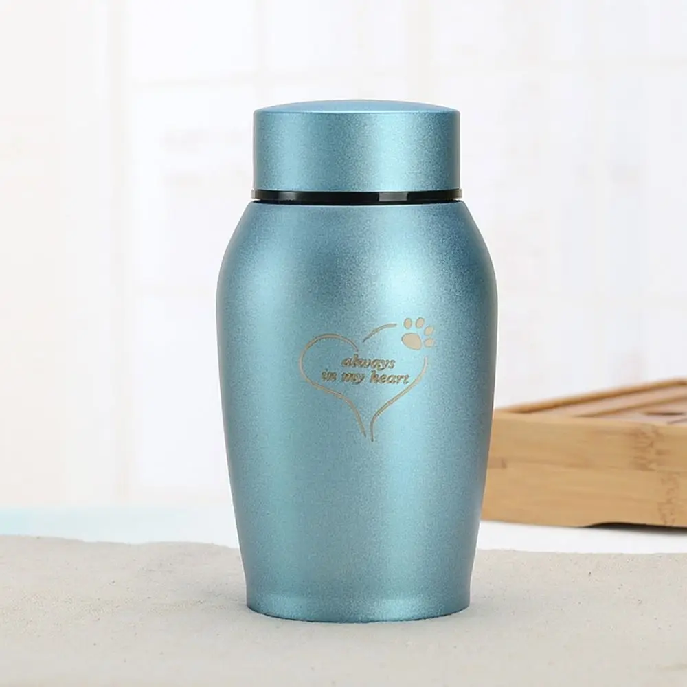 

Creative Pet Ashes Storage Box Pet Paw Print Sealed Dog Cat Cremation Urns Moisture Proof Waterproof Funeral Urn for Pets