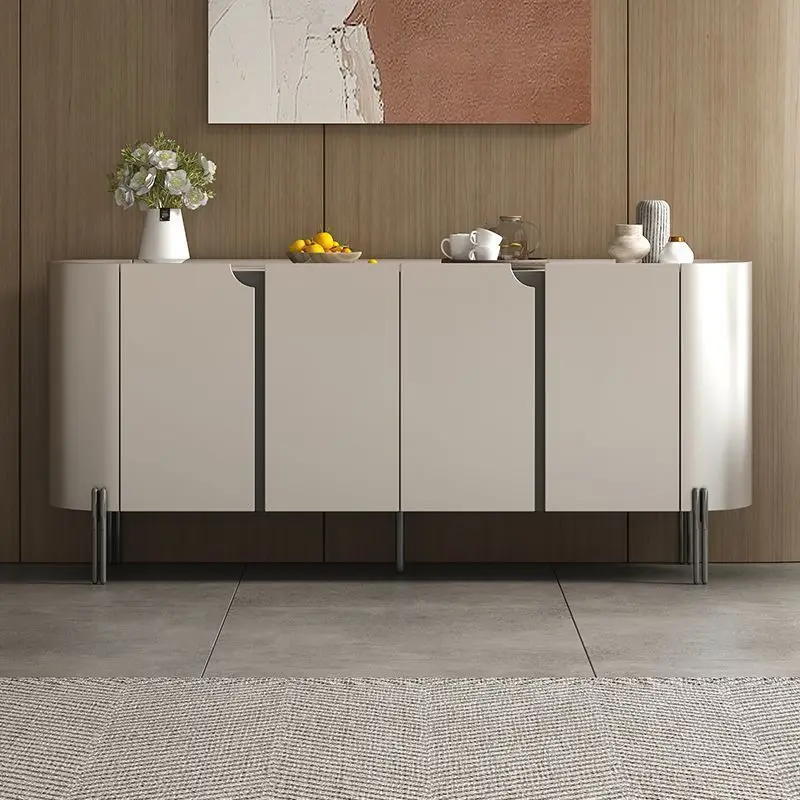 Dining side cabinet Household multi-layer large-capacity partition Storage cabinet Tea cabinet