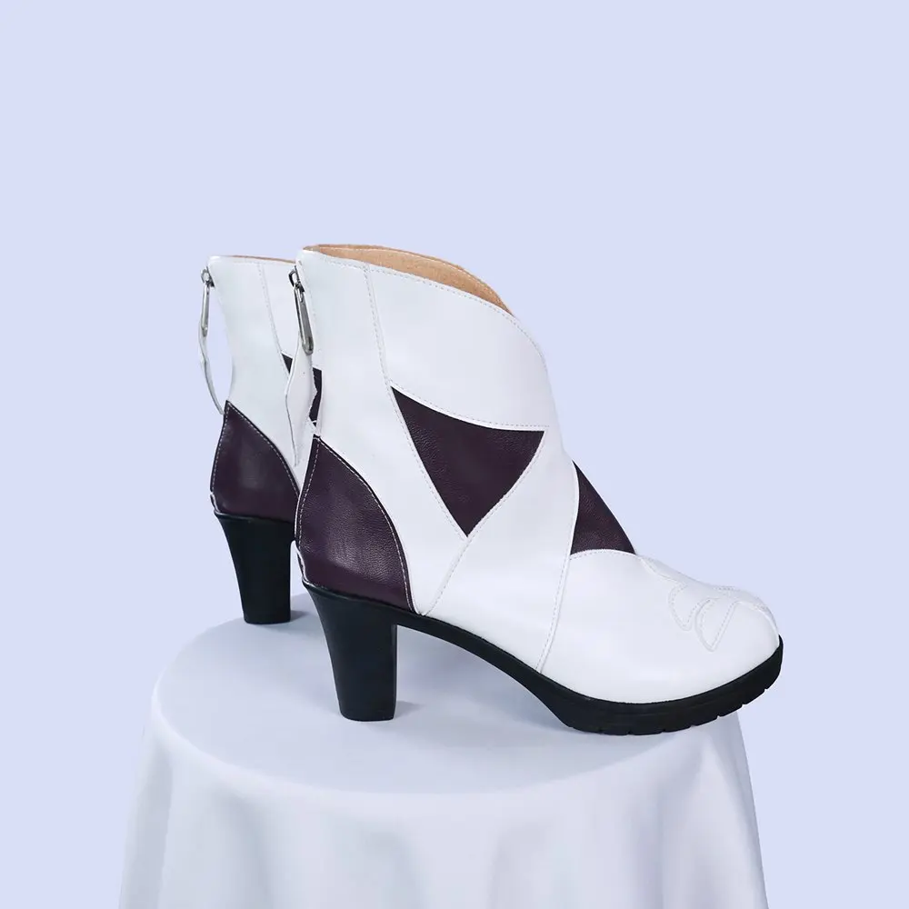 Honkai Star Rail Castorice Cosplay Sapatos Mulheres Botas de Couro PU em Quadrinhos para Halloween Carnaval Festa de Natal Personalizado