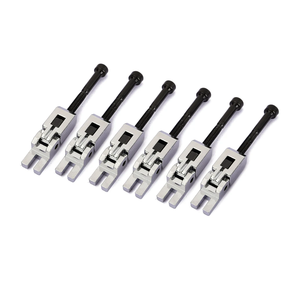 Electric Guitar Double Locking Systyem Locked String Saddles for Floyd Rose Tremolo Bridge Chrome