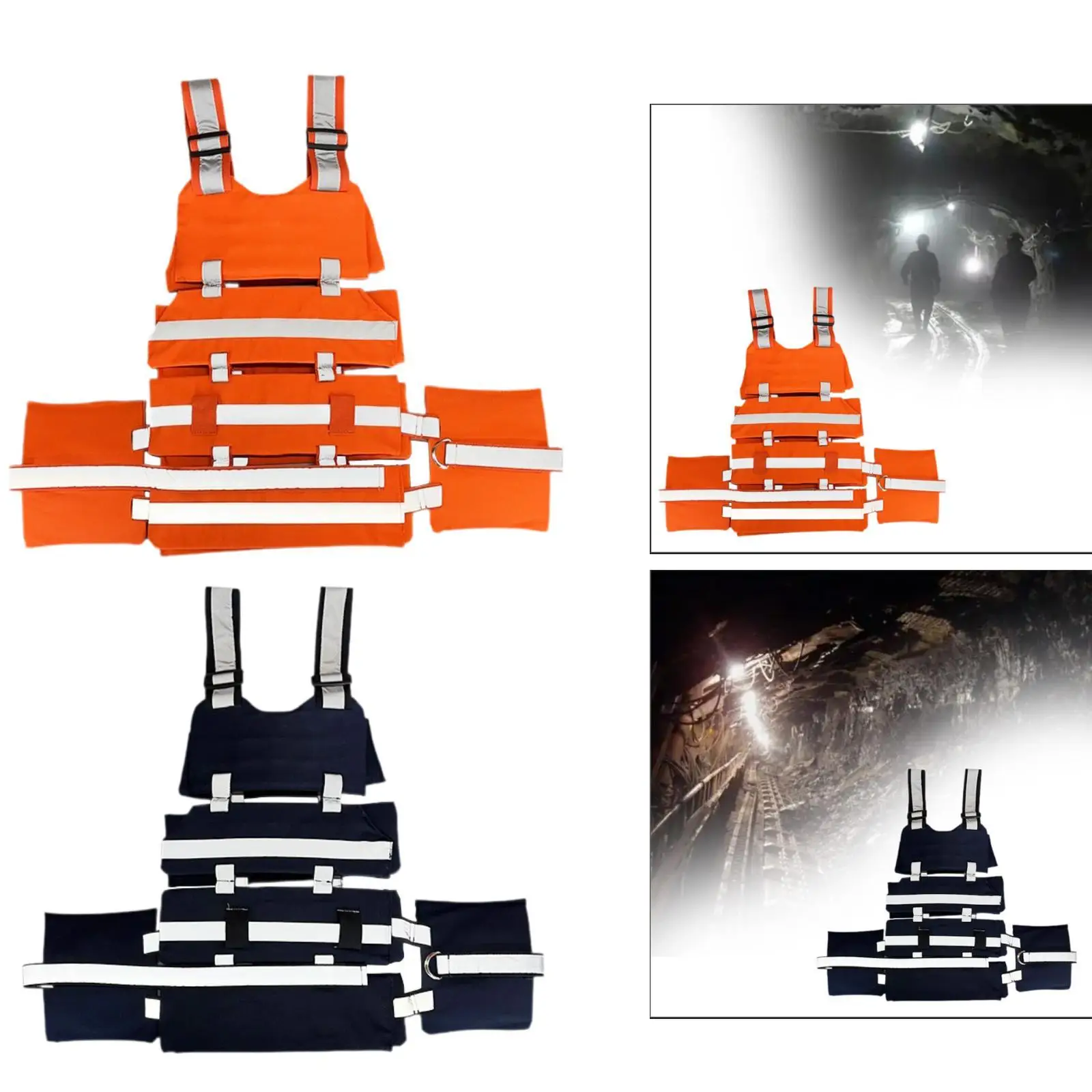 Reflective Vest Lightweight Workwear for Hazardous Traffic Contractors