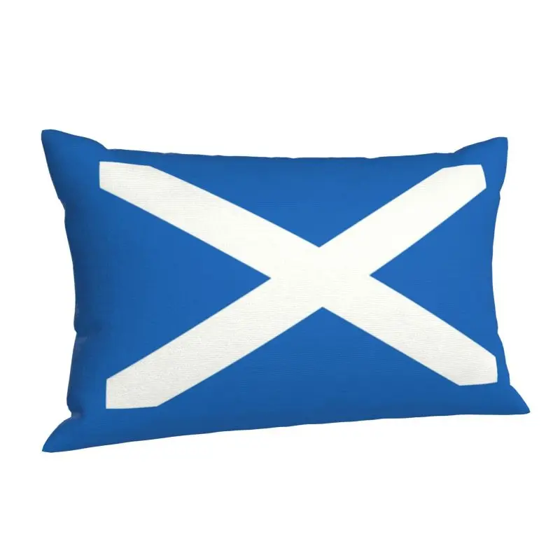 Custom Scotland Flag Throw Pillow Covers Home Decoration Salon Rectangle Pillowcase