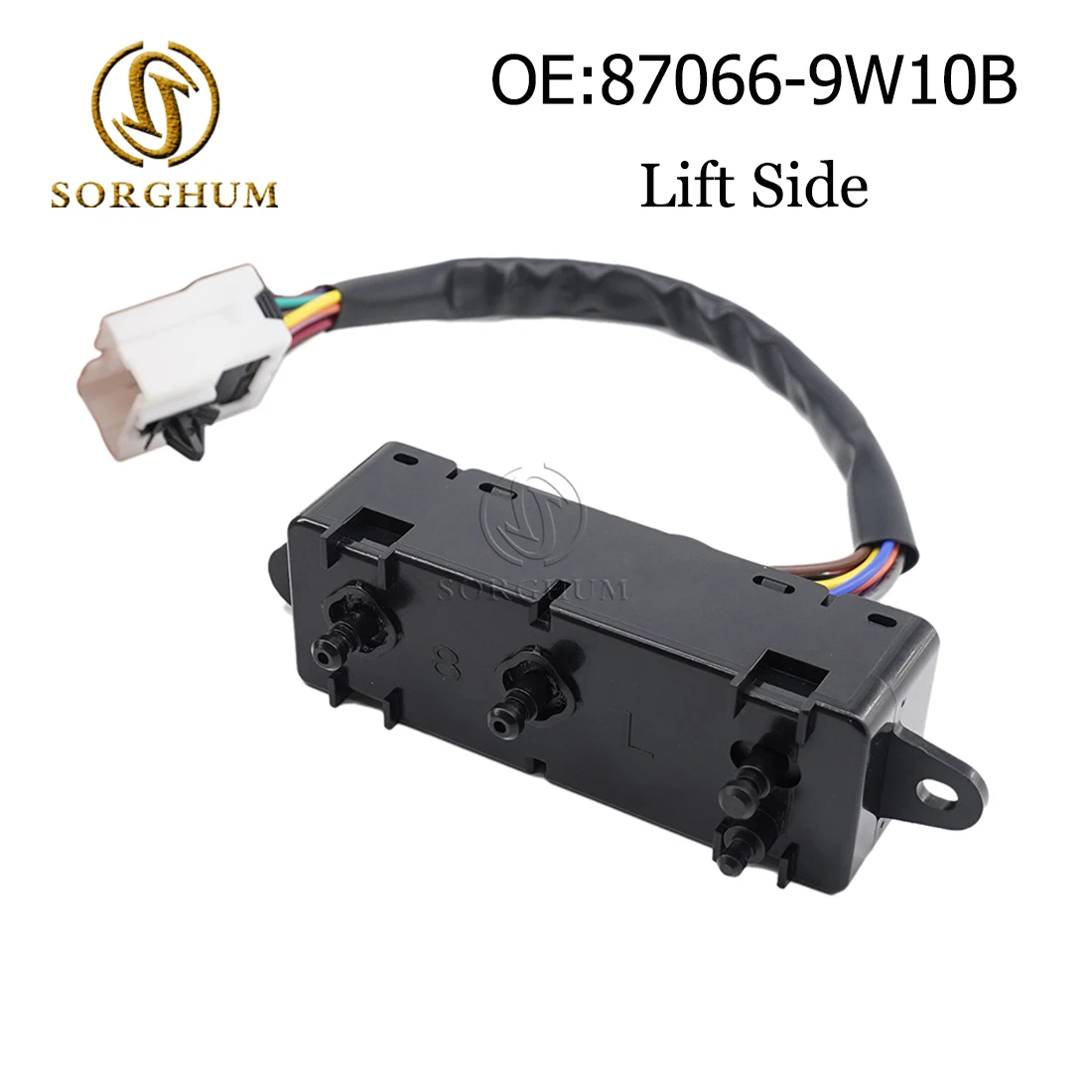 

Sorghum Left Side Car Seat Adjustment Switch with Wire 87066-9W10B 870669W10B For 04-08 Nissan Teana Automotive Part Accessories