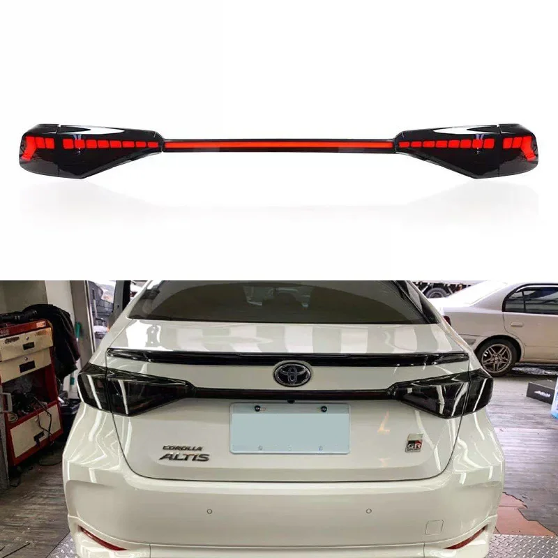 

Задний фонарь для автомобиля Toyota Corolla E210 SE USA 2019-2022, задний ходовой фонарь, тормоз, задний динамический сигнал поворота, задний фонарь