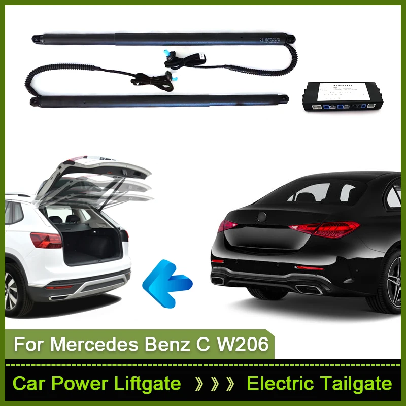 For Mercedes Benz C 2021~2024 Car Electric Tailgate Lift System Kit Auto Tail Gate Opener Automatic Lifting Rear Door for Trunk