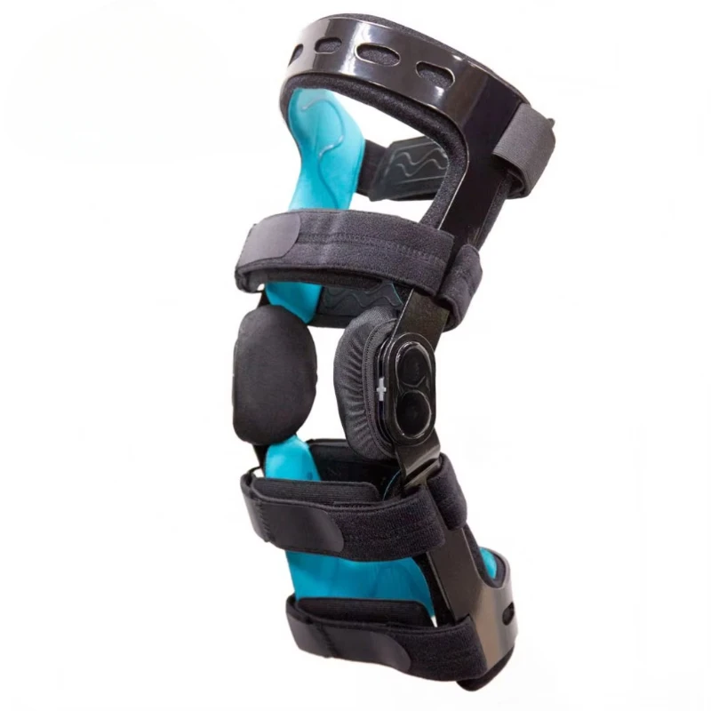 E-KN034 Adjustable Functional Postop Orthopedic Polycentric Rom Hinge Acl Knee Brace Support