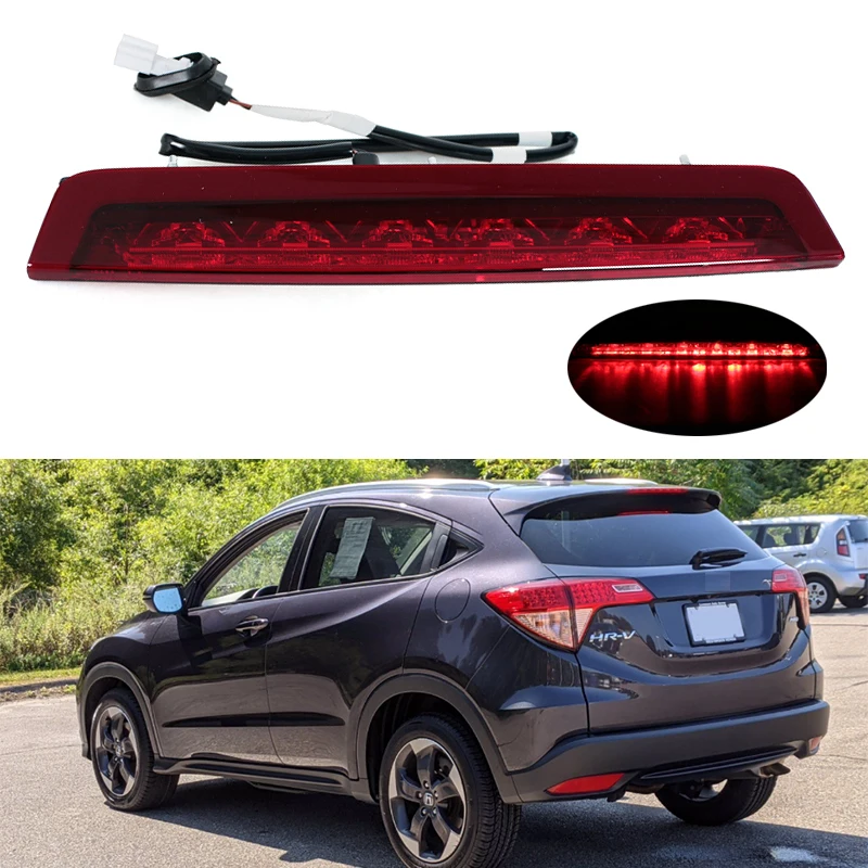 For Honda VEZEL HR-V HRV 2014-2022 For Acura CDX 2018-2022 Car Rear Windscreen 3Rd Third Brake Light LED High Mount Stop Lamp