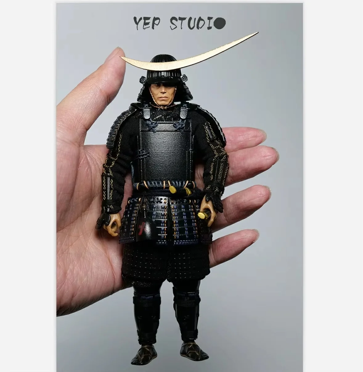 Original Yep Studio 1/12 Japanese samurai Ida Masamune cloth puppet action figure model toy gifts in stock