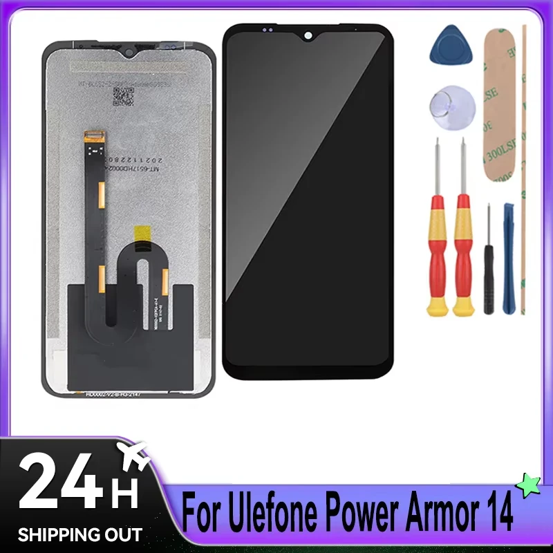 For Ulefone Power Armor 13/Power Armor 14/14 Pro/ Armor X12/Armor X8/Armor X8 Pro/ LCD Display + Touch Screen + Tools