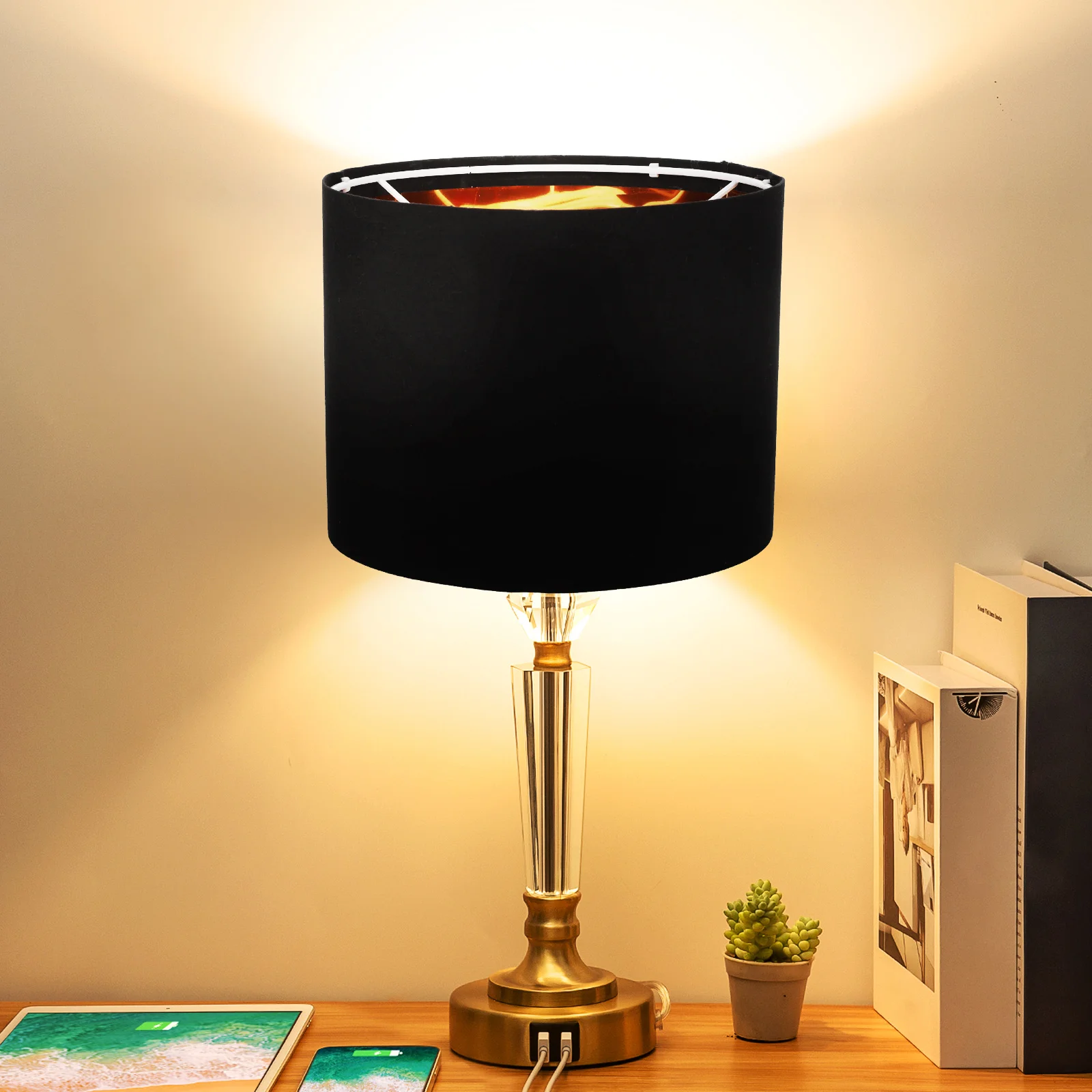 

Round Linen Lamp Shade Table Light Cover Quick Install Eye Catching Home Decor Gift Lamp Shade Light Cover Decorative Lampshade