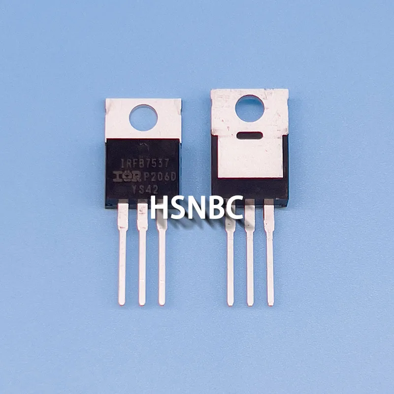 10Pcs/Lot IRFB7537PBF IRFB7537 FB7537 TO-220 60V 173A MOSFET N-Channel Field-effect Transistor 100% New Imported Original