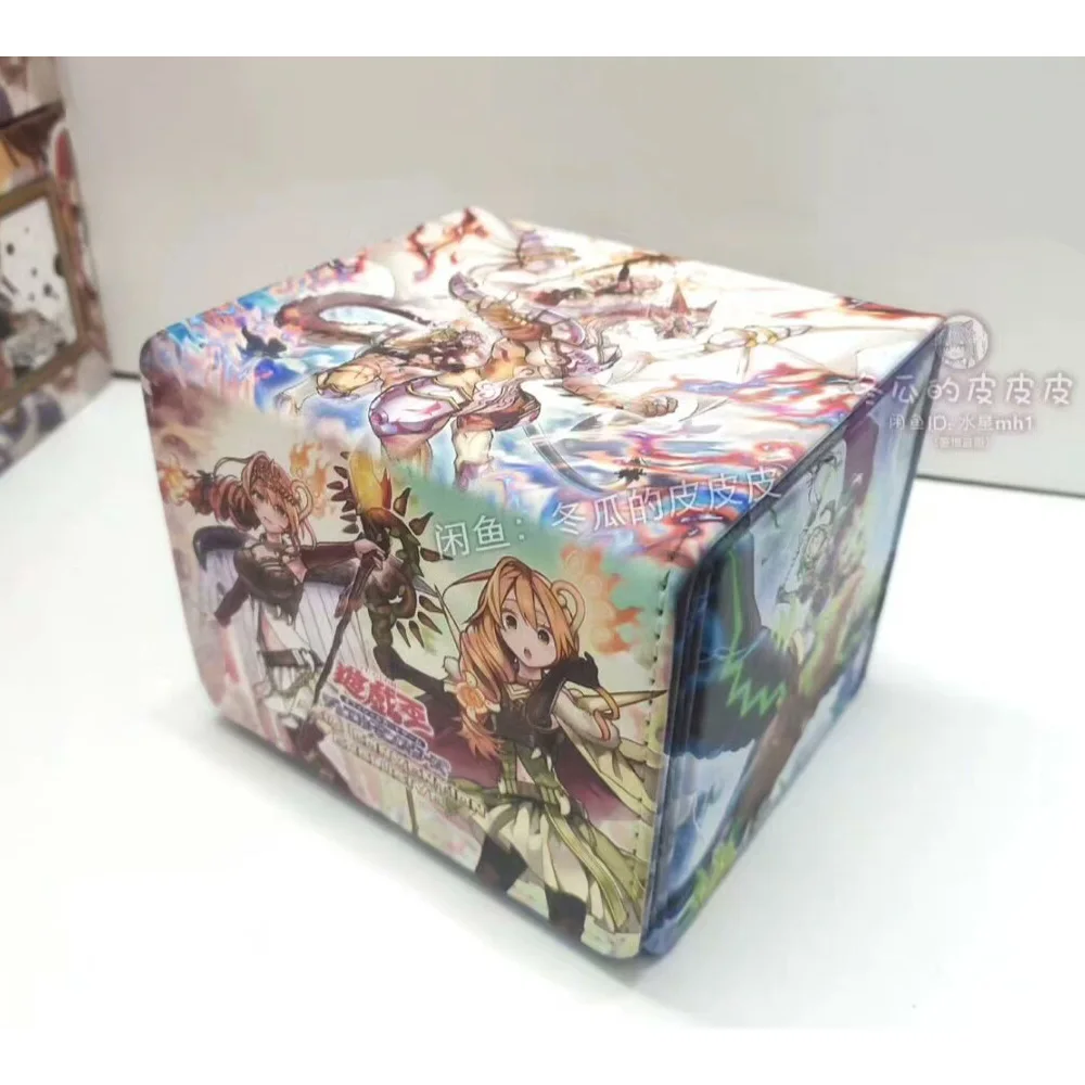 

Diy Self Made Yu-Gi-Oh! Ritual Beast Tamer Lara Card Storage Box Ygo Ritual Beast Leather High-End Card Storage Box Gift Toys