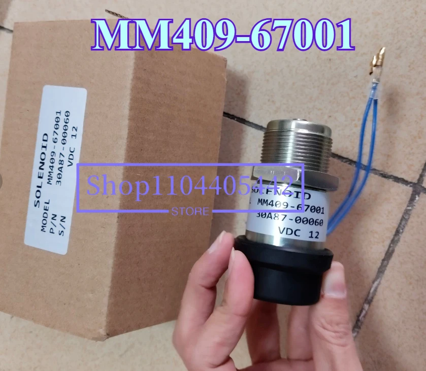 

12v Mm409-67001 Mm432-30501 Shutdown Solenoid Stop Solenoid Valve Flameout Solenoid Valve 30A87-00060 for K3B S3L Engine