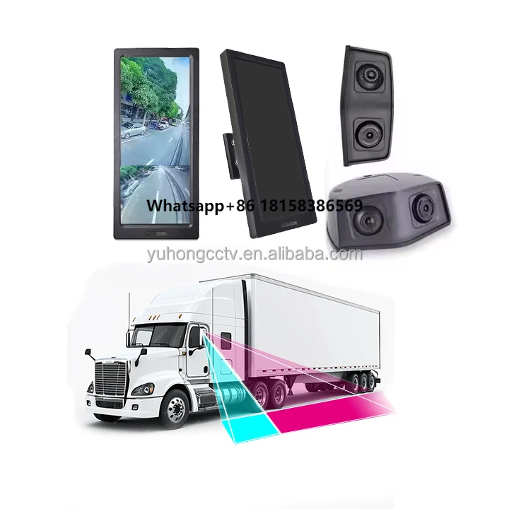 

12.3-inch 1080P HD Electronic Rearview Mirror Bus System for Blind Spot Monitoring of Truck and Passenger Side Mirrors