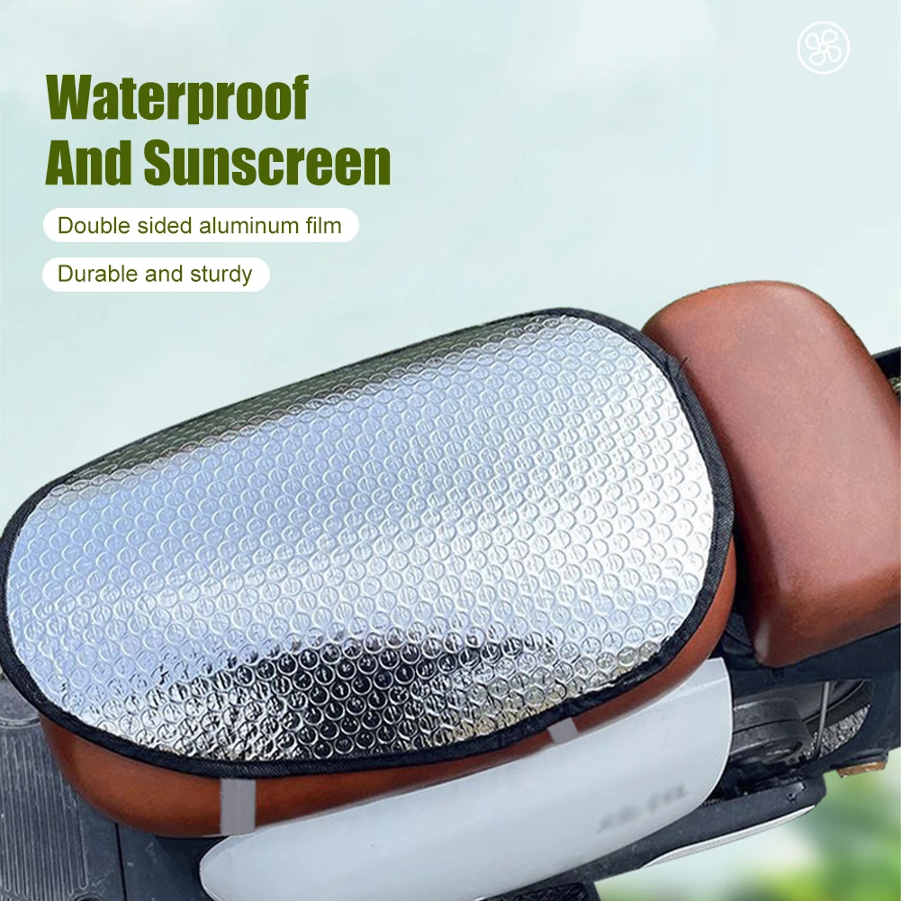 Universal Motorrad Roller Sitz bezug coole Kissen polster wärme isolierte wasserdichte Sonnencreme Sitzkissen Schutz Zubehör