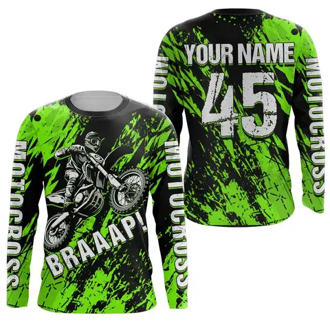 Custom Name Long Sleeve T-shirt Mountain bike T-shirt Comfortable cotton sport Unisex outdoor cycling T-shirt y2k Men's clothing