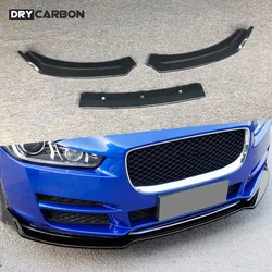 For Jaguar XE 2017 2018 Bumper Chin Shovel Guard Bodykits Accessories Car Front Bumper Lip Spoiler Splitters