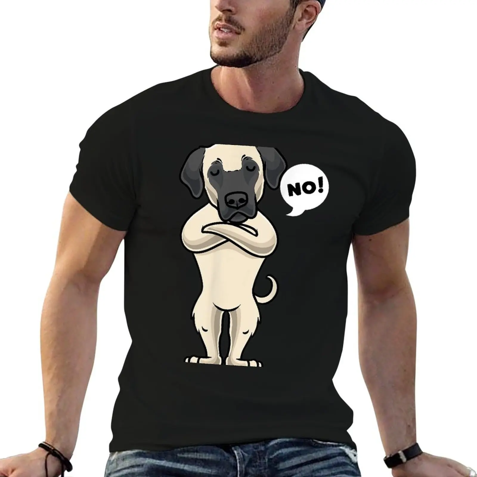 Camiseta Kangal Stubborn Anatolian Shepherd Dog, camisetas para hombre, paquete de camisetas de algodón de anime para hombre, camiseta de algodón 100%