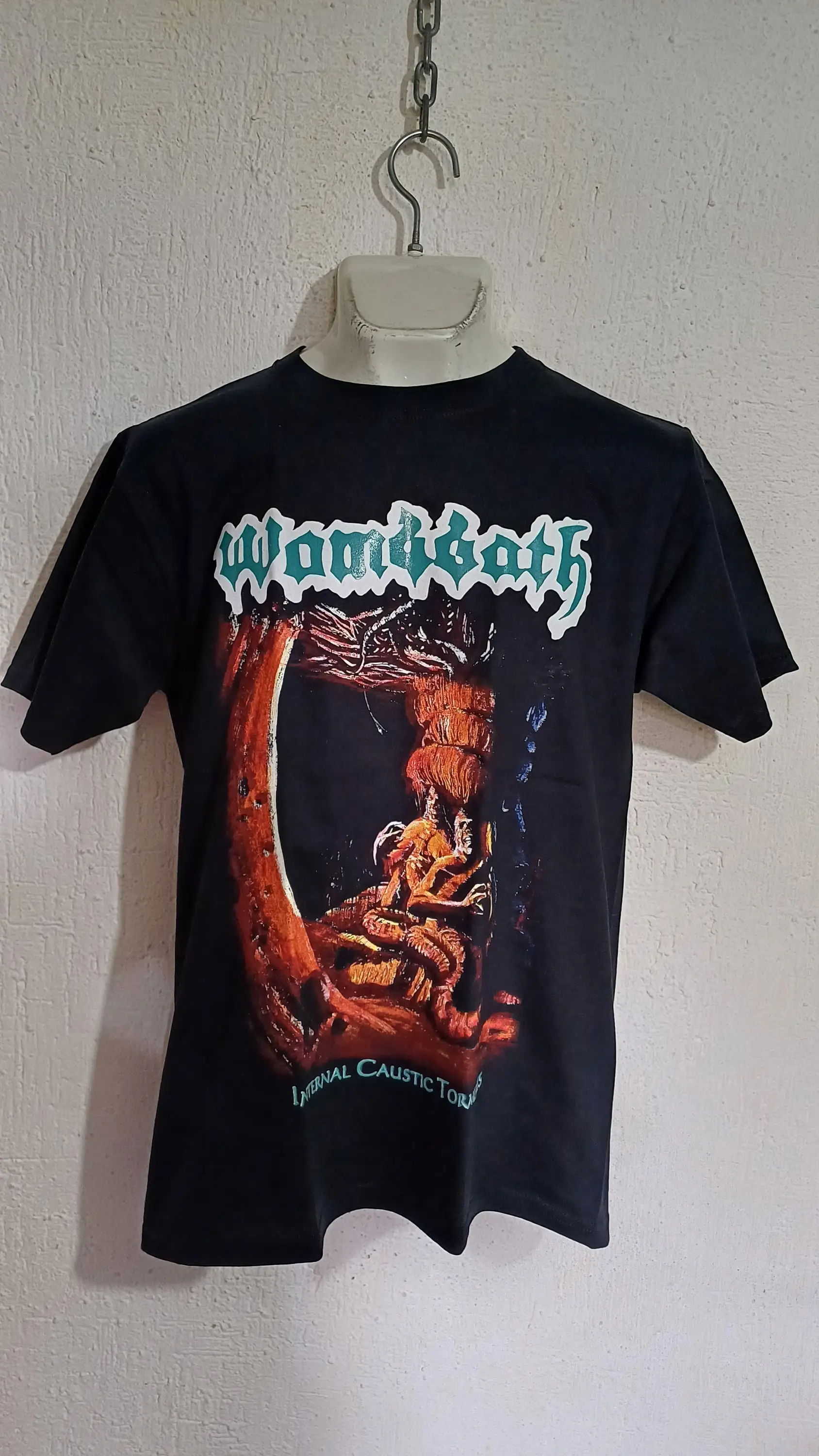 Wombbath internal caustic T shirt death metal benediction rottrevore dismember