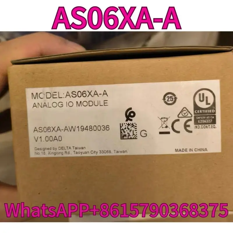 Novo controlador programável AS06XA-A entrega rápida