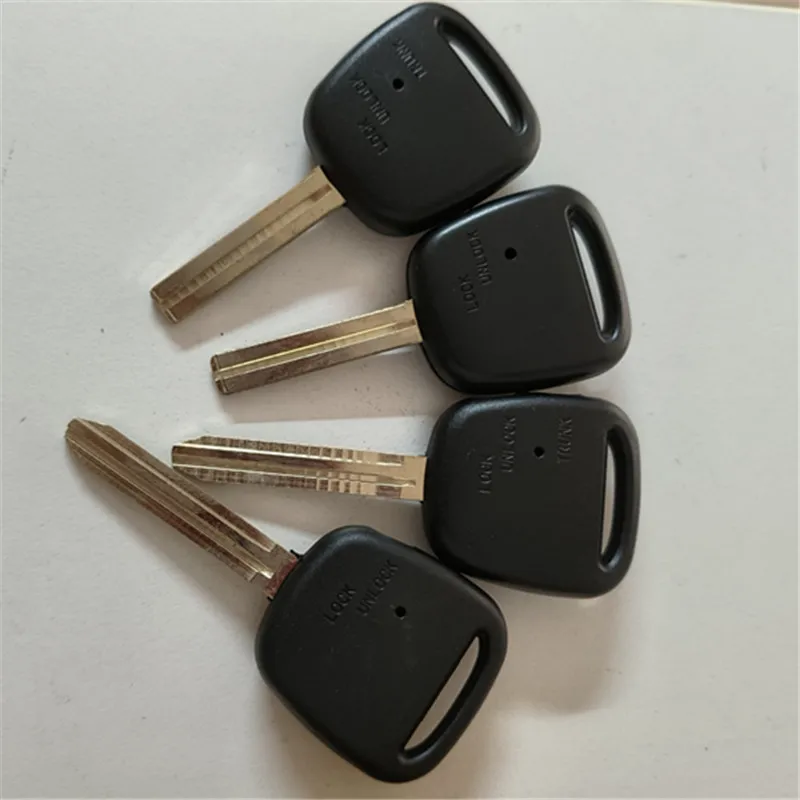 

5pcs 1/2 Side Button Remote Key Shell For TOYOTA Carina Estima Harrier Previa Corolla Celica Key Case TOY43/Toy48 Blade