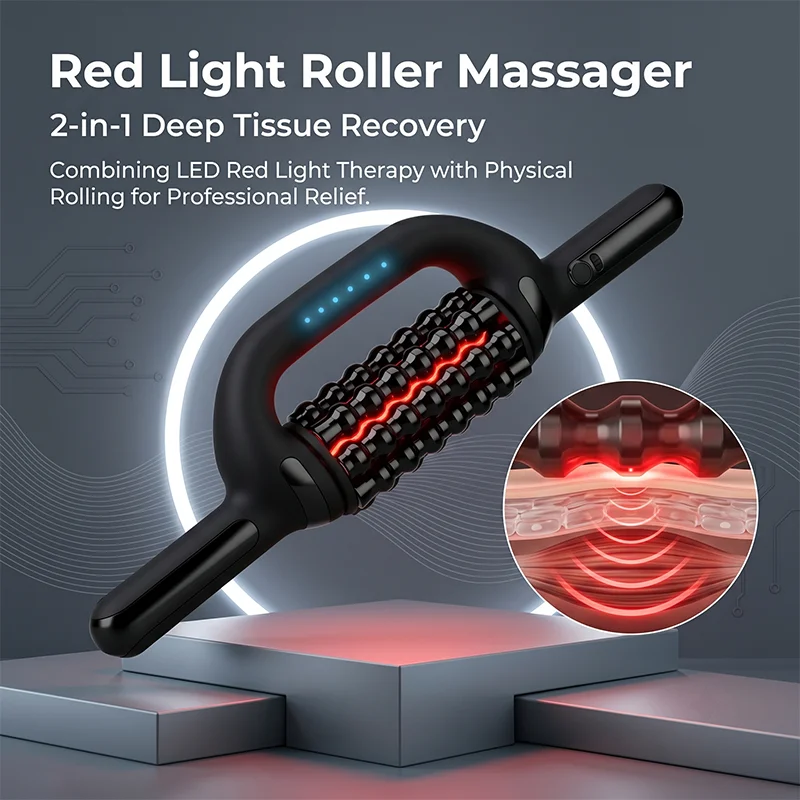 rouleau-de-massage-a-lumiere-rouge-led-6-niveaux-reglables-portable-relaxation-musculaire-complete-du-corps-soulagement-des-douleurs-apres-l'entrainement-utilisation-a-domicile-ou-en-salle-de-sport