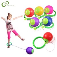 1PC Skip Ball Outdoor Fun Toy Ball Classical Skipping Toy Exercise coordination and balance hop jump playground may toy ball TMZ