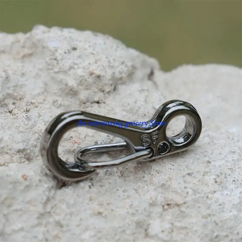 652d 10pcs carabiner clip Spring Hook Clasps Aluminium Alpoys Ackles Ackles