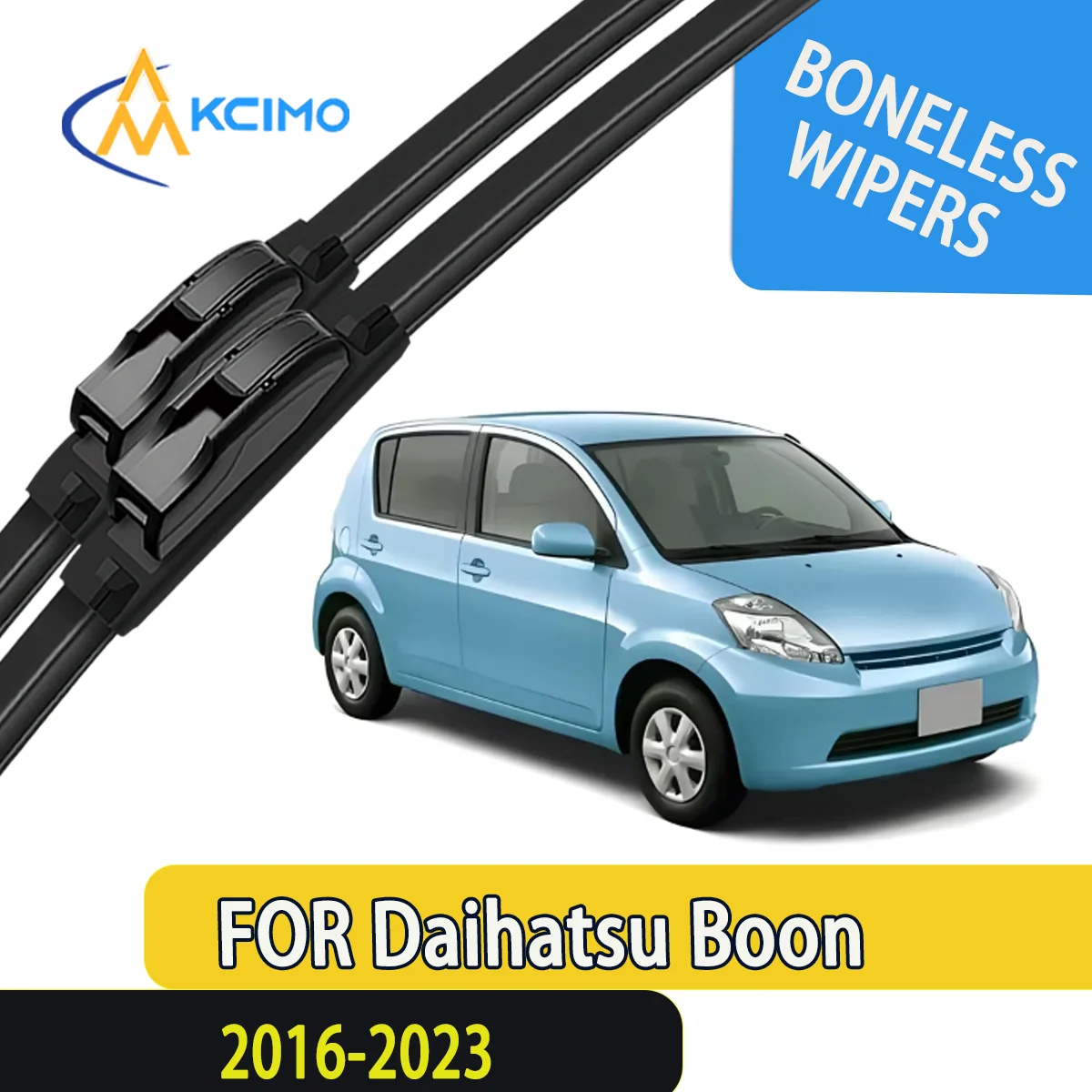 

2PCS New Front Windshield Wiper Blade Suitable for Daihatsu Boon M700 2016-2023 Toyota Passo Front Windshield Accessories 2023