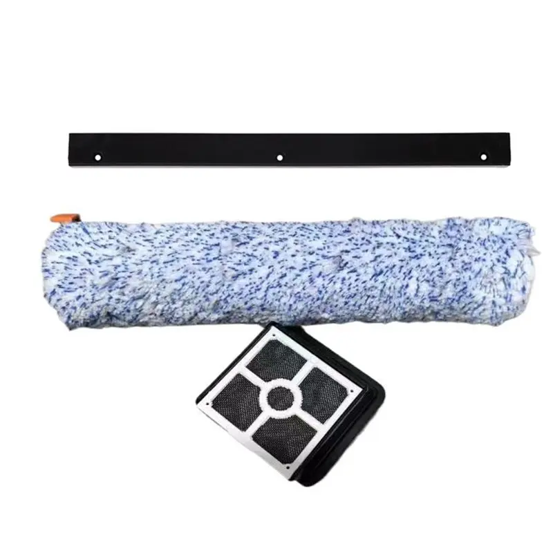 B51C استبدال تصفية ممسحة القماش المطاط مكشطة عدة ل ILIFE W90 قطع غيار المكنسة الكهربائية اللاسلكية اللاسلكية