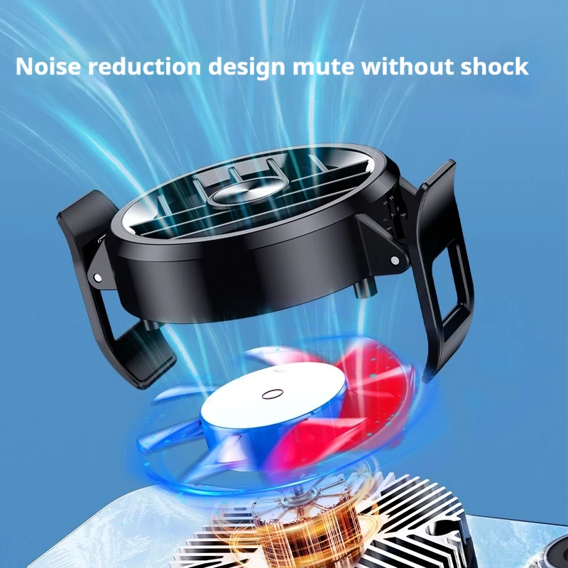 Low Noise Radiator Quick-frozen Semiconductor Heat Dissipation Multi-level Cooling Special Mobile Phone Radiator for Gaming