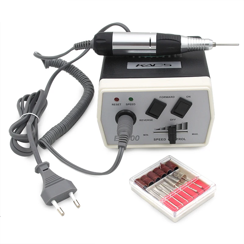 30000RPM Electric Nail Drill Machine Professional Black Pedicure Nail Sander Tools 35W Manicure Machine With 1 Set Nail Drill