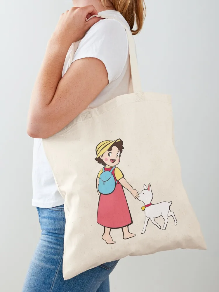 

Heidi and litle goat Tote Bag canvas tote bag Handbags Cloth bags Big bag