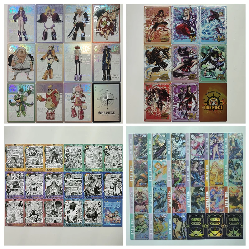 

Аниме One Piece MR OR PTR SR SSR Набор карт Зоро Луффи Хэнкок Нами Коллекционные карты Рождественские подарки на день рождения Детские игрушки