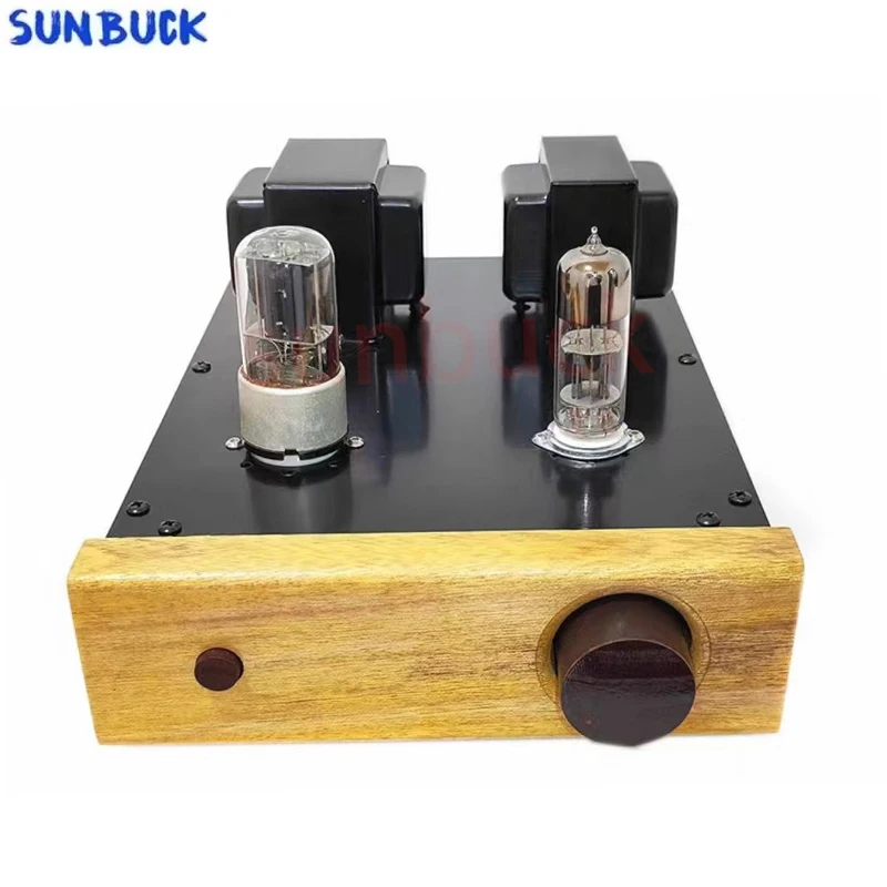 SUNBUCK 6N6 6H30 Vacuum Tube Preamp 6Z5P Rectifier Tube Preamplifier Amplifier Audio
