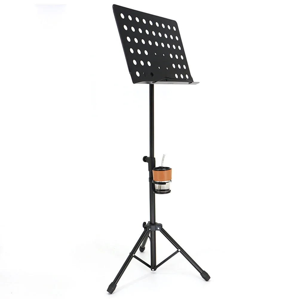 Mic Stand Drink Holder Clip-on Microphone Cup Holder Adjustable Music Drum Stand Bottle Holder for Stage and Practice