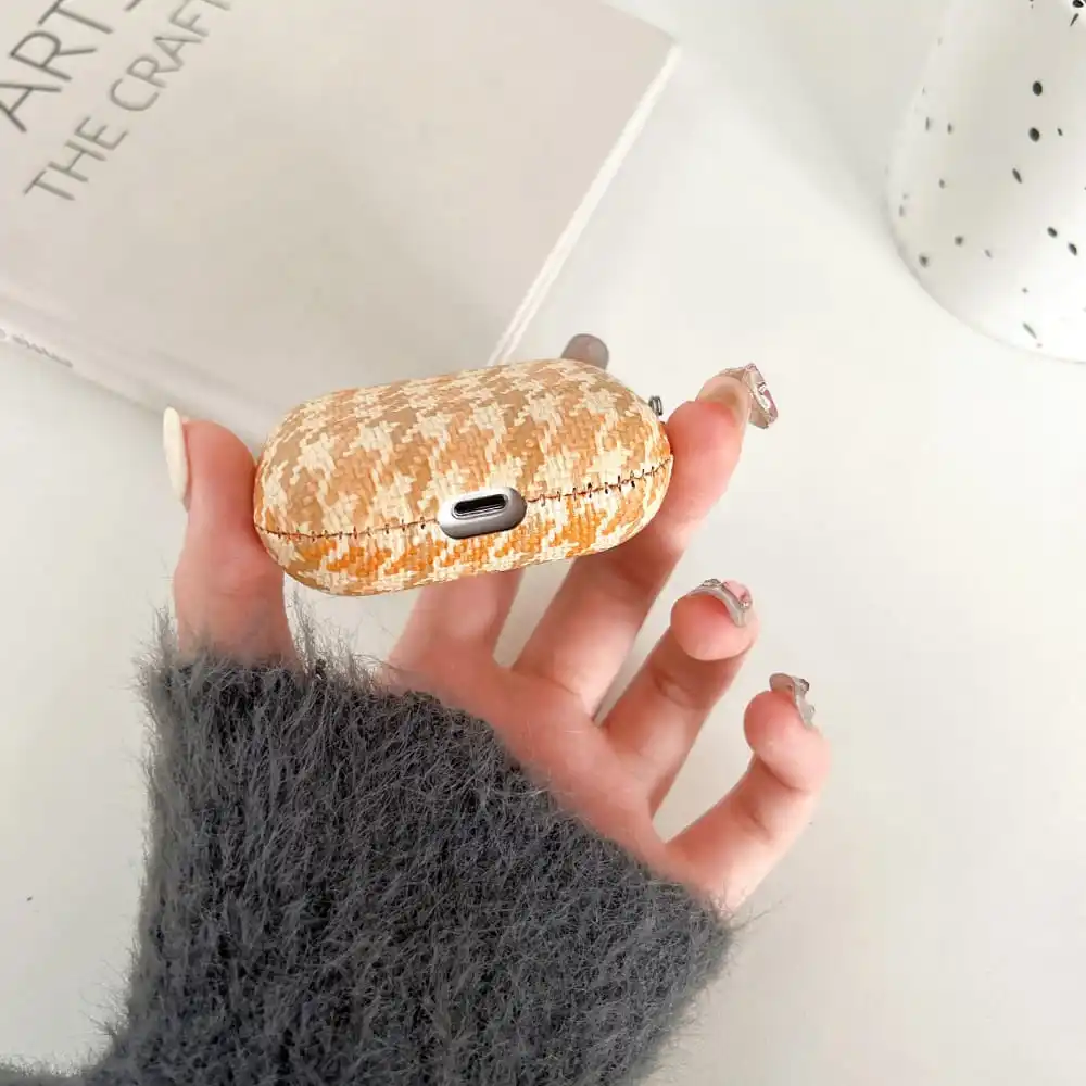 INS เคสป้องกันแบบลายฟันสุนัขสำหรับ airpods 1 2 3 Pro 2rd หนังนิ่มลดกระหน่ำ