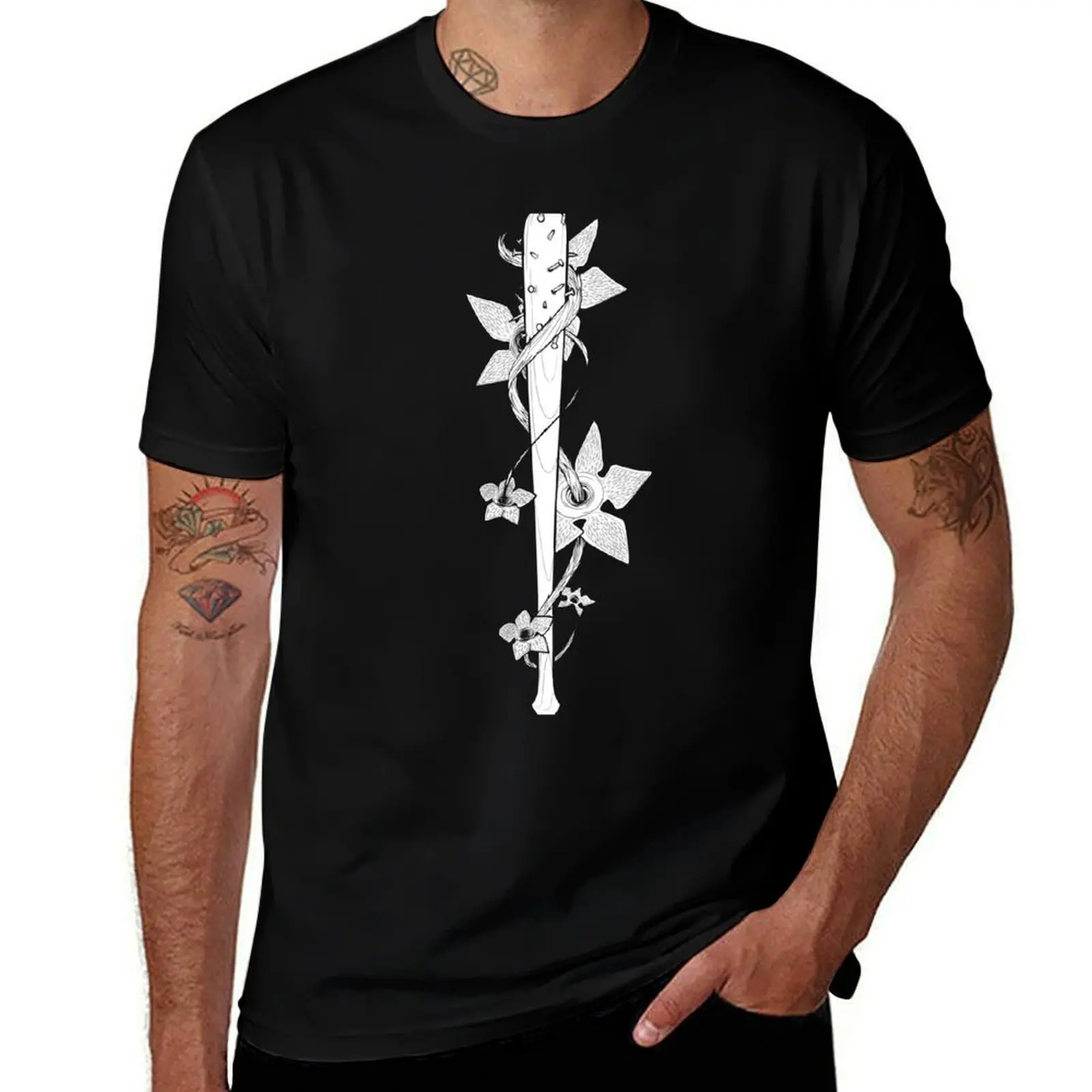 Stranger Petals T-Shirt Functional Casual Short Sleeve Tee T-Shirt