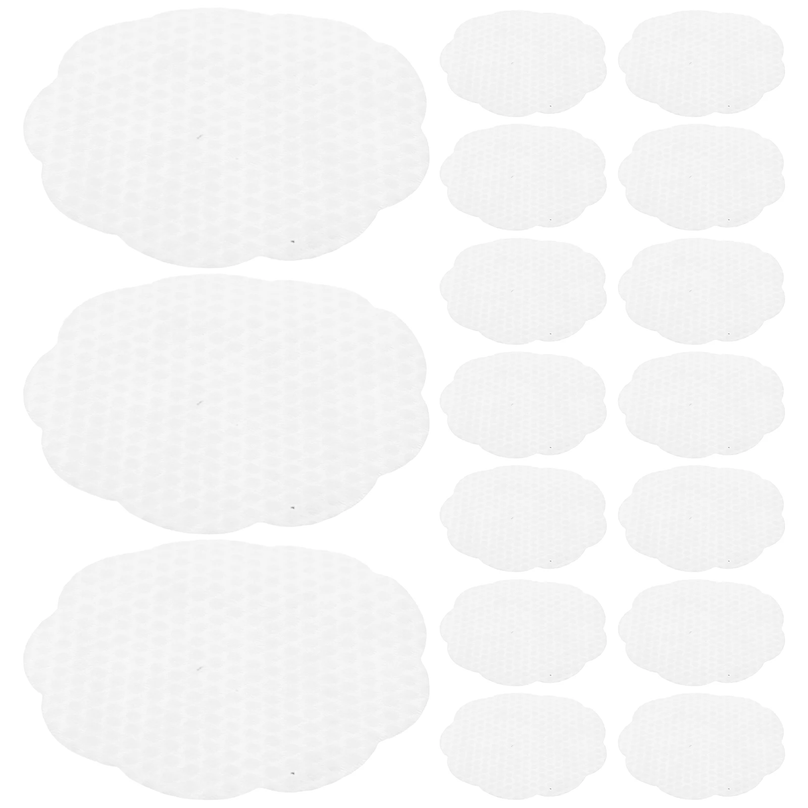 

100Pcs Makeup Remover Pads Thick Non-Woven Flower Fabric Soft Rounds Gentle Eye Lipstick Removal Facial Cleansing Travel Skin