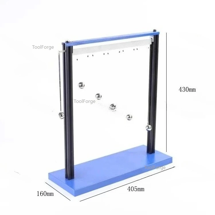 Resonance Demo Set - 5 Pendulum Balls Forced Vibration Physics Experiment Kit