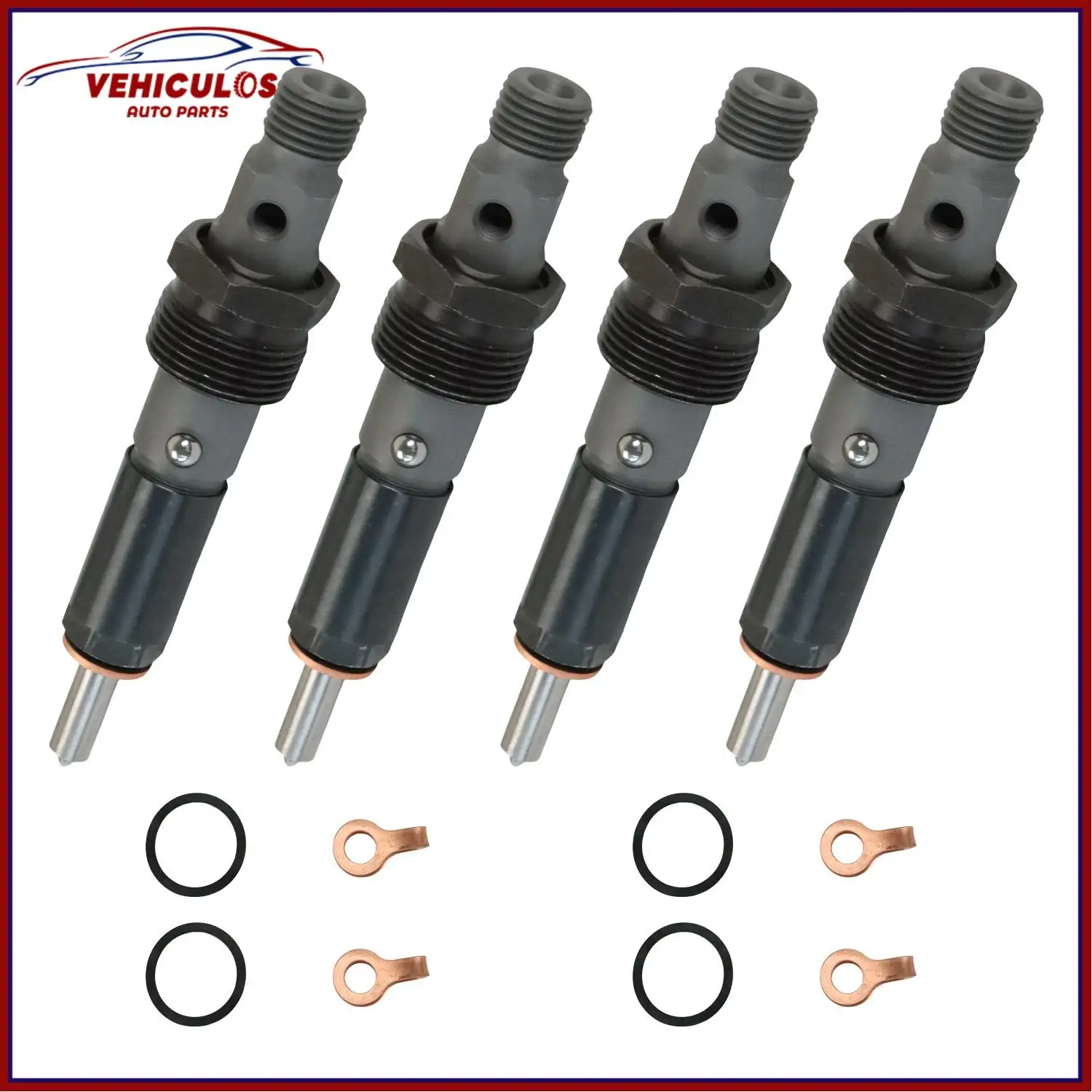 

4PCS Diesel Engine Fuel Injector Set 4928990 For Cummins 6BT Engine