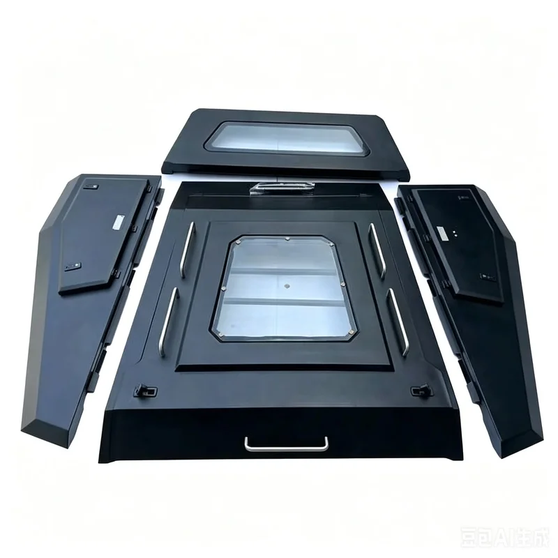 Top Quality Fastback Style New Den HardTop Pickup Truck Canopy Bed Topper Great Wall Poer Cannon Pao DMAX Hilux