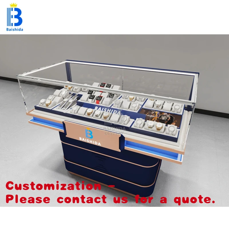 

custom.Watch Shop Watch Glass Showroom Design Jewelry Display Showcase Shop Furniture