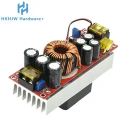 1800W 40A DC-DC Boost Converter Step Up Módulo de Alimentação 10-60V Para 12-90V Carregador de Tensão Ajustável