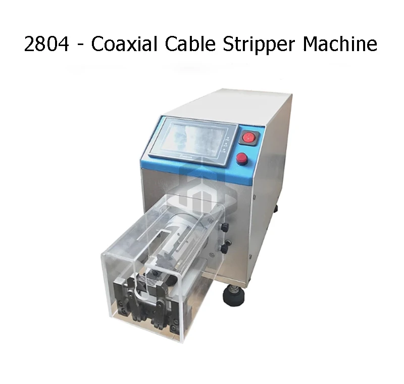ZL-2804 Rotary Blade Semi-Auto Multi-layer Coaxial Cable Stripping Machine Wire Stripper Machine with Foot Pedal