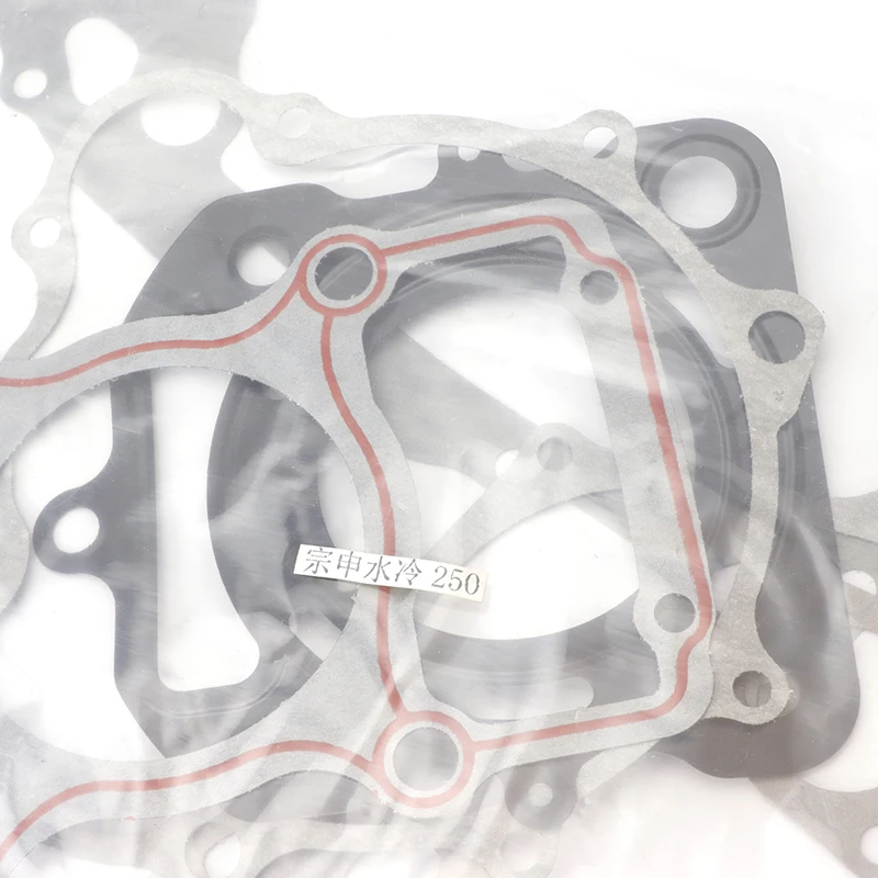 For ZONGSHEN CB250 250CC 4 Four Valve Water Cooled Engine Cylinder Head Gasket  xt250 t6 KAYO BSE Dirt pit Bike ATV quad Parts